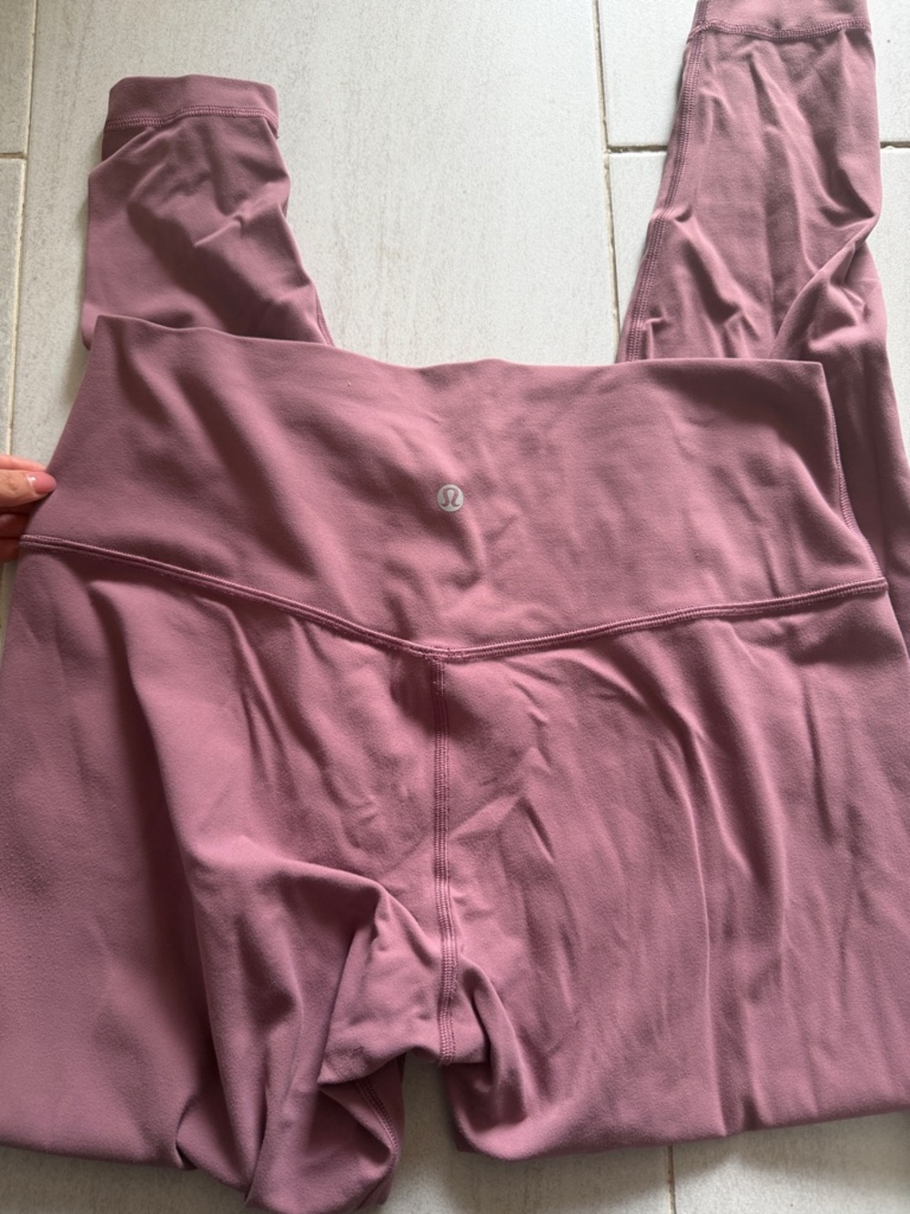 lululemon athletica Mauve Pink High-Rise Leggings